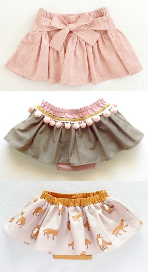 Different Types of Skirt Designs for Kids