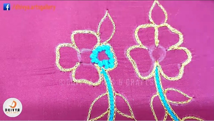 Grand Aari Work Blouse for Beginners