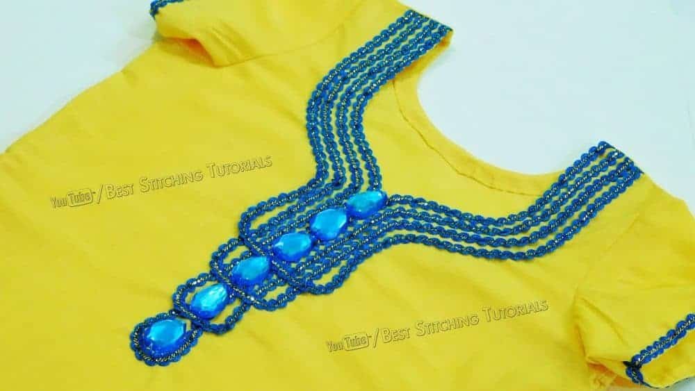 How to Decorate Kurti Neck