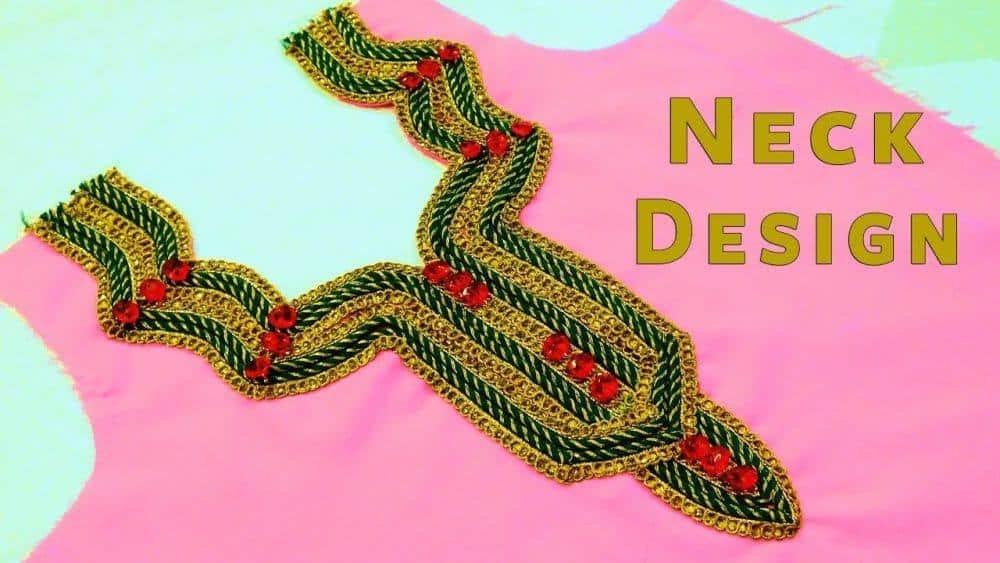 How to Decorate Kurti Neck