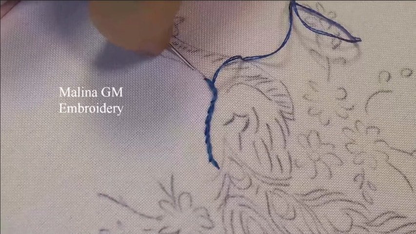 How to Do Hand Embroidery Peacock