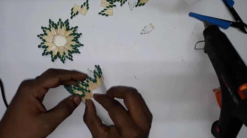 How to Make Flower Vase from Matchstick