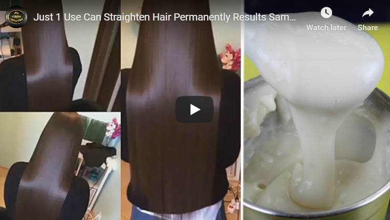 Just 1 Use Can Straighten Hair Permanently