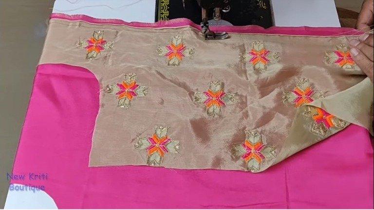 Kurti Neck Design Cutting and Stitching