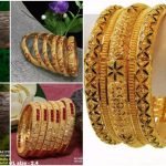 Latest 6 Pieces Gold Bangle Designs