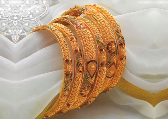 Latest 6 Pieces Gold Bangle Designs