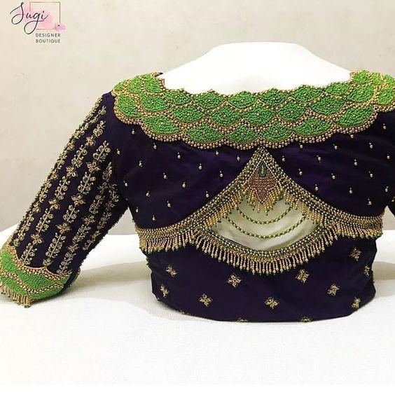 Latest Blouse Neck Designs