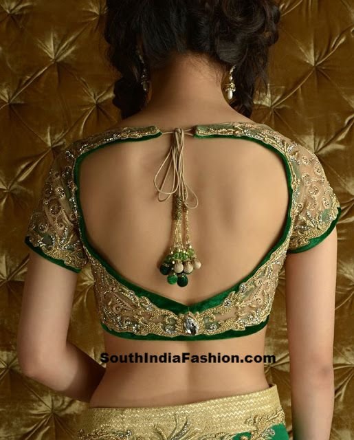 Latest Blouse Neck Designs