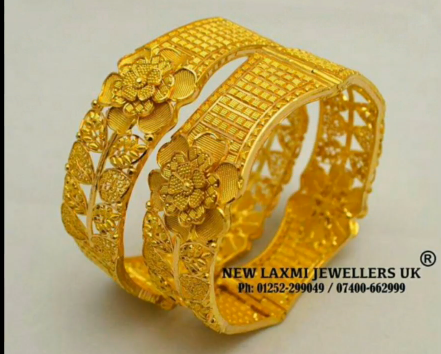 Latest Gold Bangle Designs