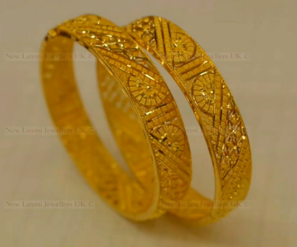 Latest Gold Bangle Designs