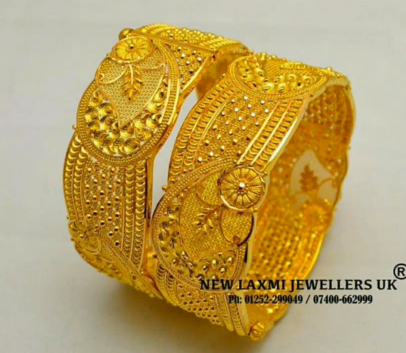 Latest Gold Bangle Designs