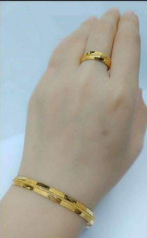 Latest Gold Bracelet and Ring Designs