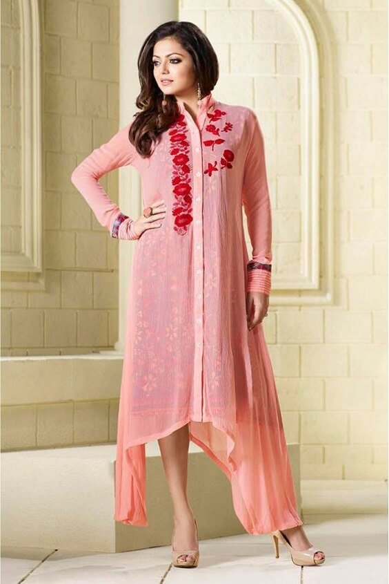 Latest Indo-Western Style Kurti Designs