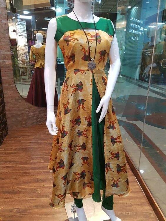 Latest Indo-Western Style Kurti Designs