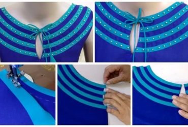 Latest Boat Neck Design Cutting and Stitching