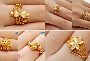 Light Weight Gold Rings for Women
