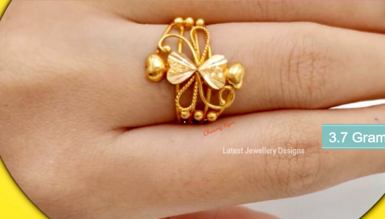 Light Weight Gold Rings for Women