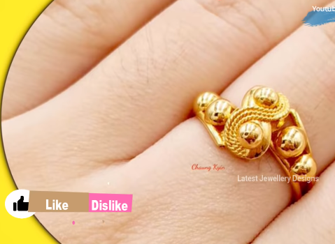 Light Weight Gold Rings for Women