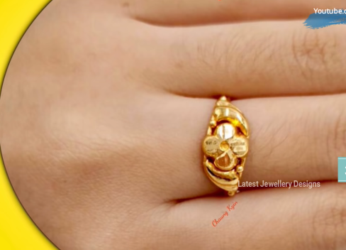 Light Weight Gold Rings for Women