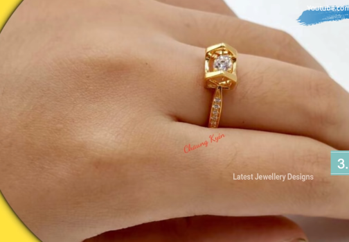 Light Weight Gold Rings for Women