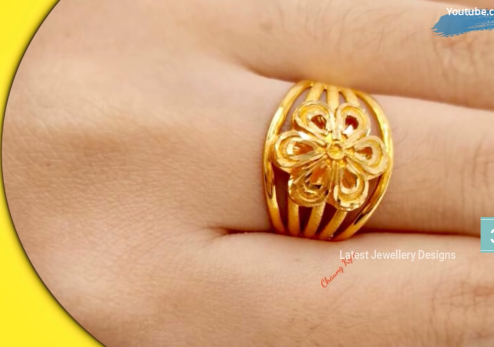 Light Weight Gold Rings for Women