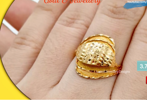 Light Weight Gold Rings for Women