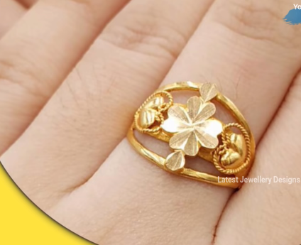 Light Weight Gold Rings for Women