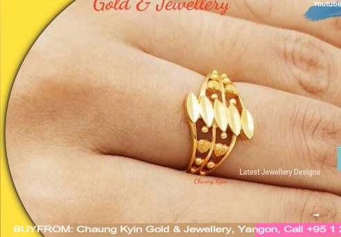 Light Weight Gold Rings for Women