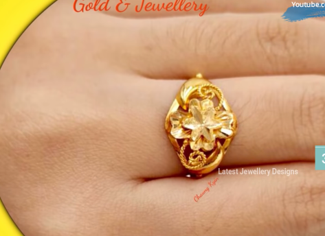 Light Weight Gold Rings for Women