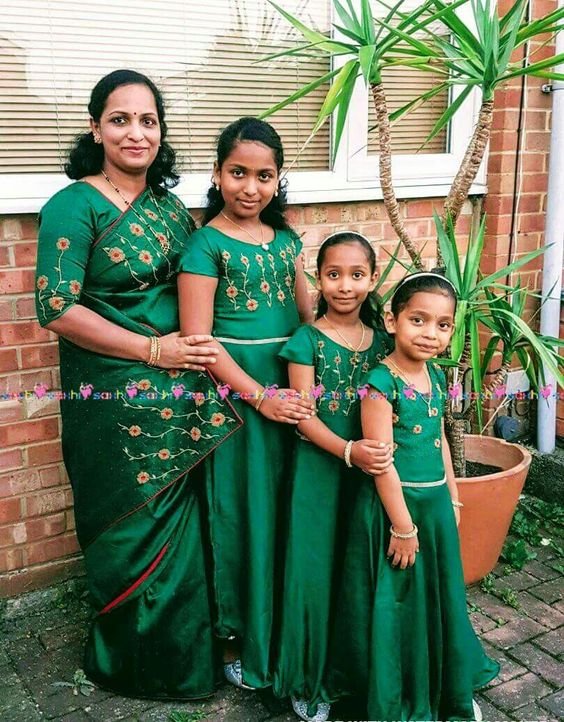 Matching Family Outfits for Marriage