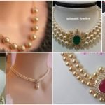 Pearl Leaf Necklace Bridal Jewellery