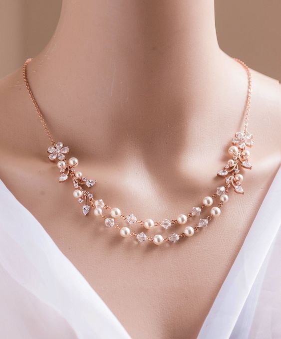 Pearl Necklaces for Wedding Party