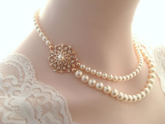 Pearl Necklaces for Wedding Party