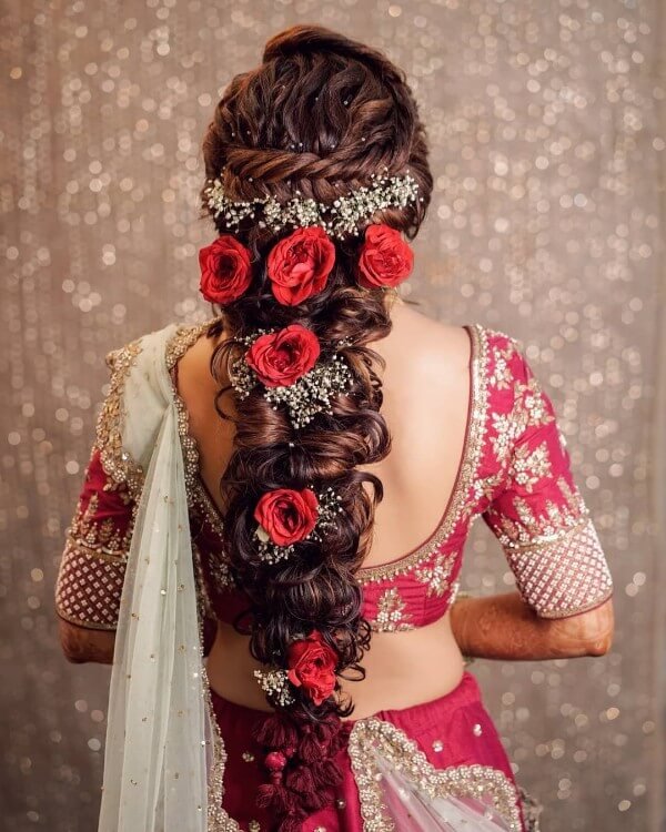 Pretty Bridesmaid Wedding Hairstyles