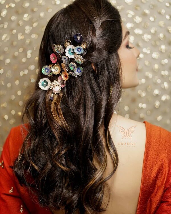 Pretty Bridesmaid Wedding Hairstyles