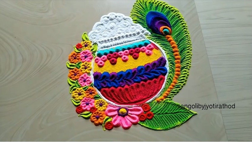 Satisfying Rangoli Art