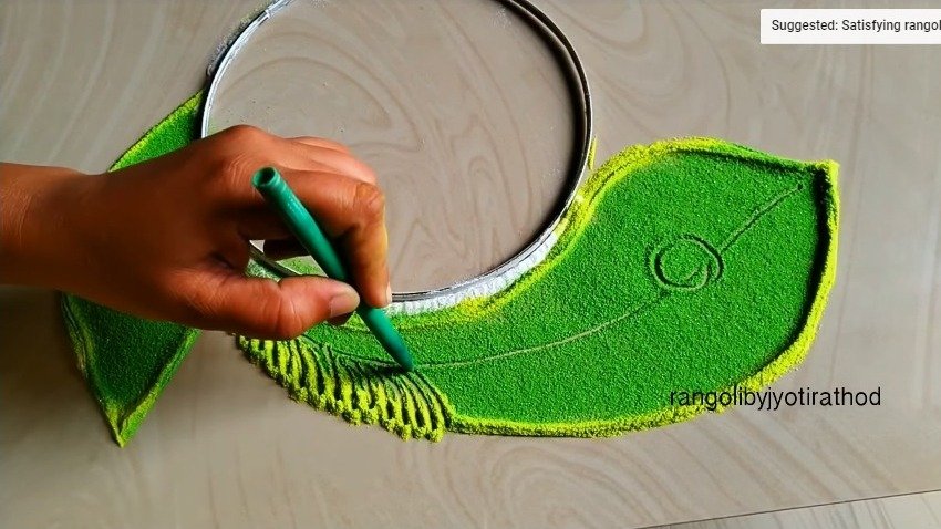 Satisfying Rangoli Art