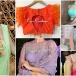 Stunning Blouse Designs with Net