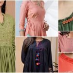 Fashionable Kurti Neck and Sleeve Designs