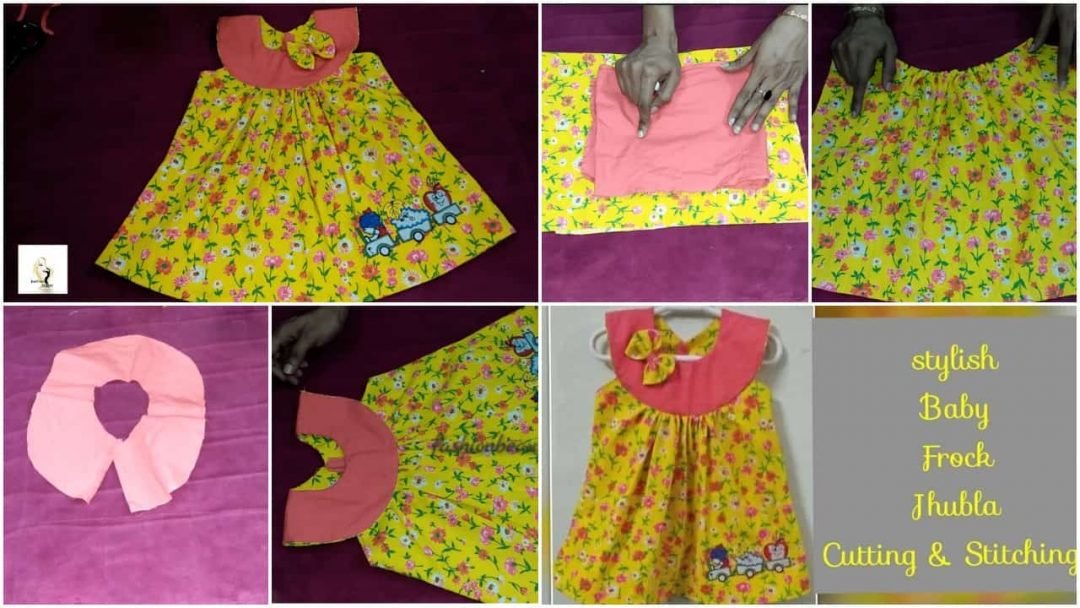 Stylish Baby Cotton Jhabla Frock