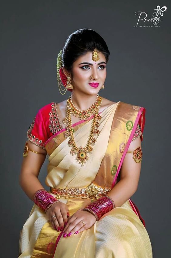 Traditional South Indian Bridal Look