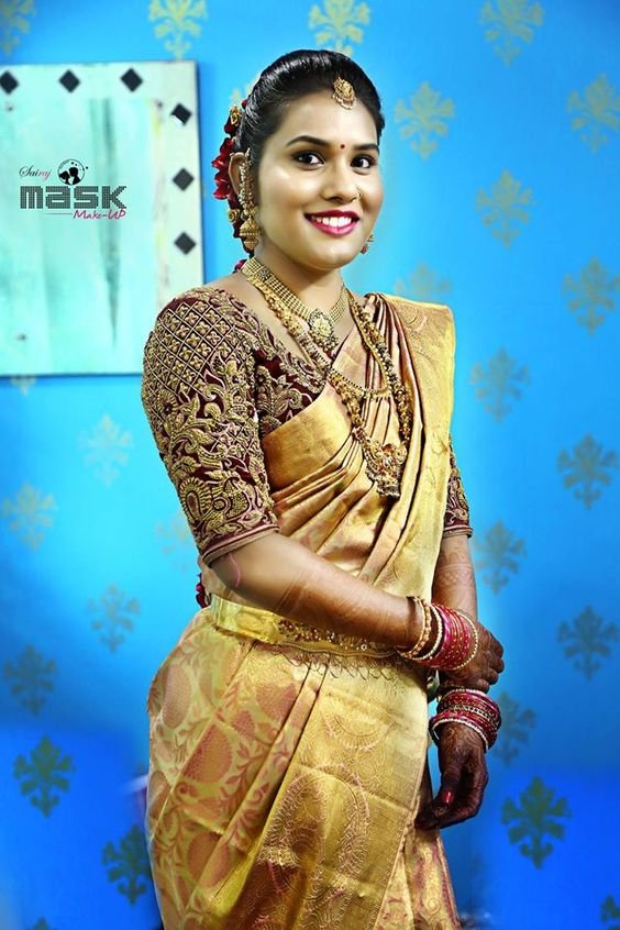 Traditional South Indian Bridal Look