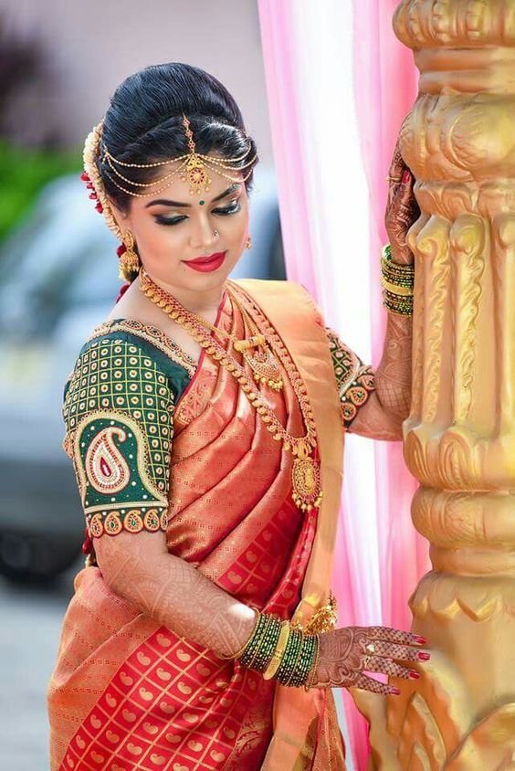 Traditional South Indian Bridal Look