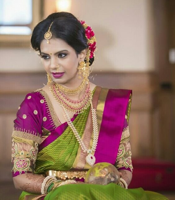 Traditional South Indian Bridal Look