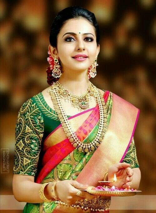 Traditional South Indian Bridal Look