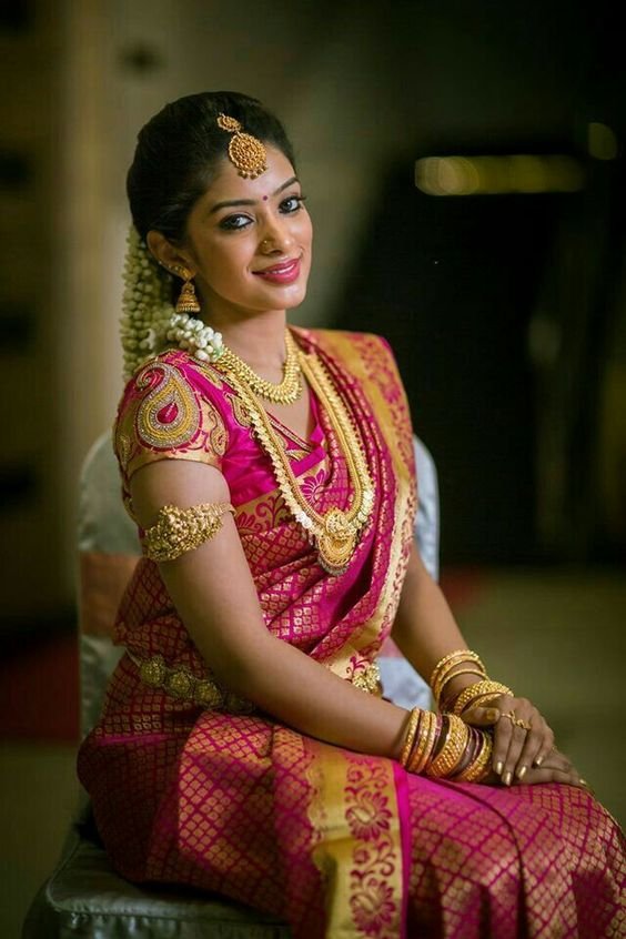 Traditional South Indian Bridal Look