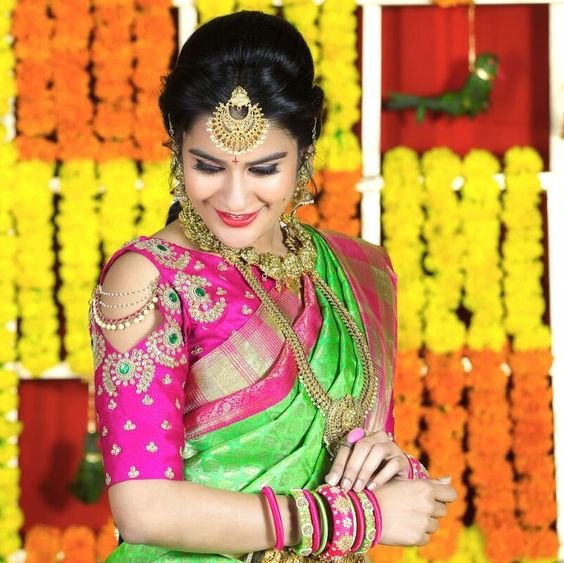 Traditional South Indian Bridal Look