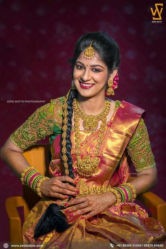 Traditional South Indian Bridal Look