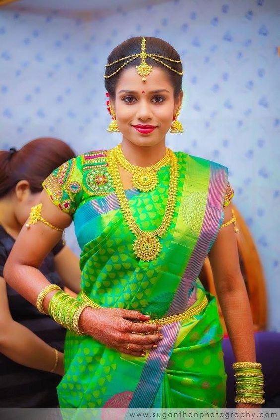 Traditional South Indian Bridal Look