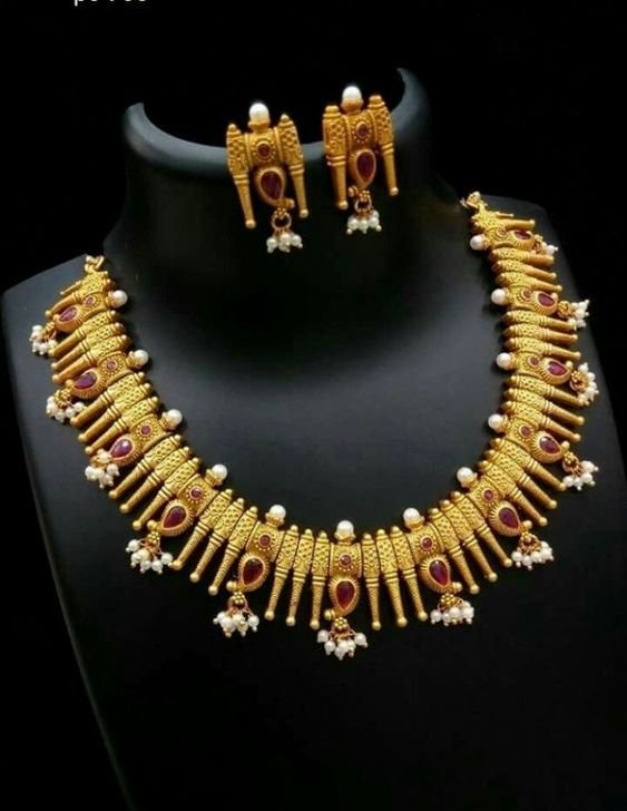 Traditional South Indian Necklace Designs